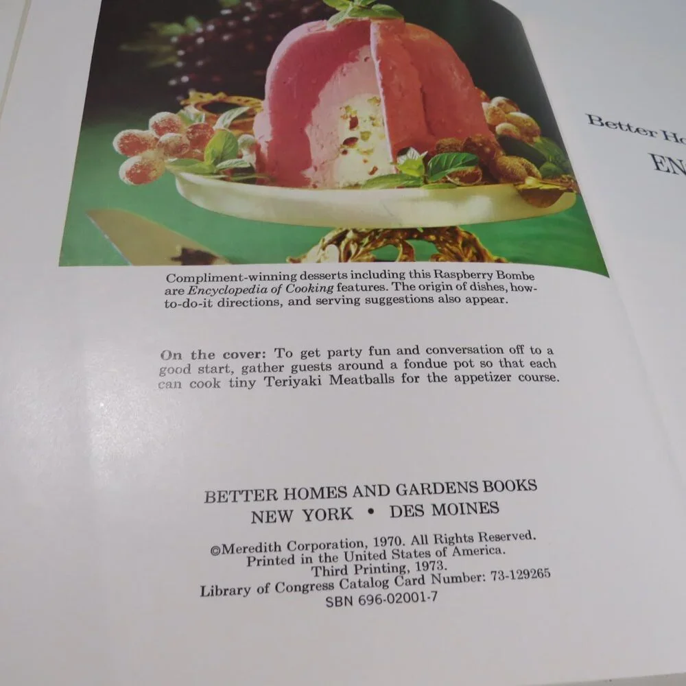 Encyclopedia of Cooking (Abalone to Bannock) by Better Homes and Gardens 1973